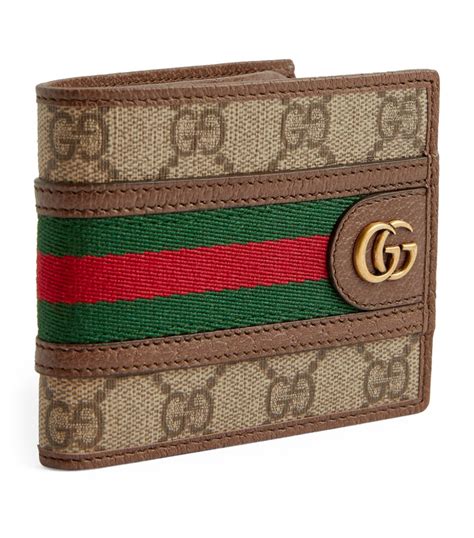 gucci mens bifold|vintage men Gucci bifold wallet.